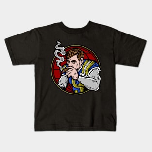 Football Smoke Break Kids T-Shirt